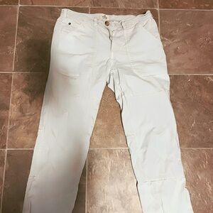 Marine Layer Cream Casual Pants